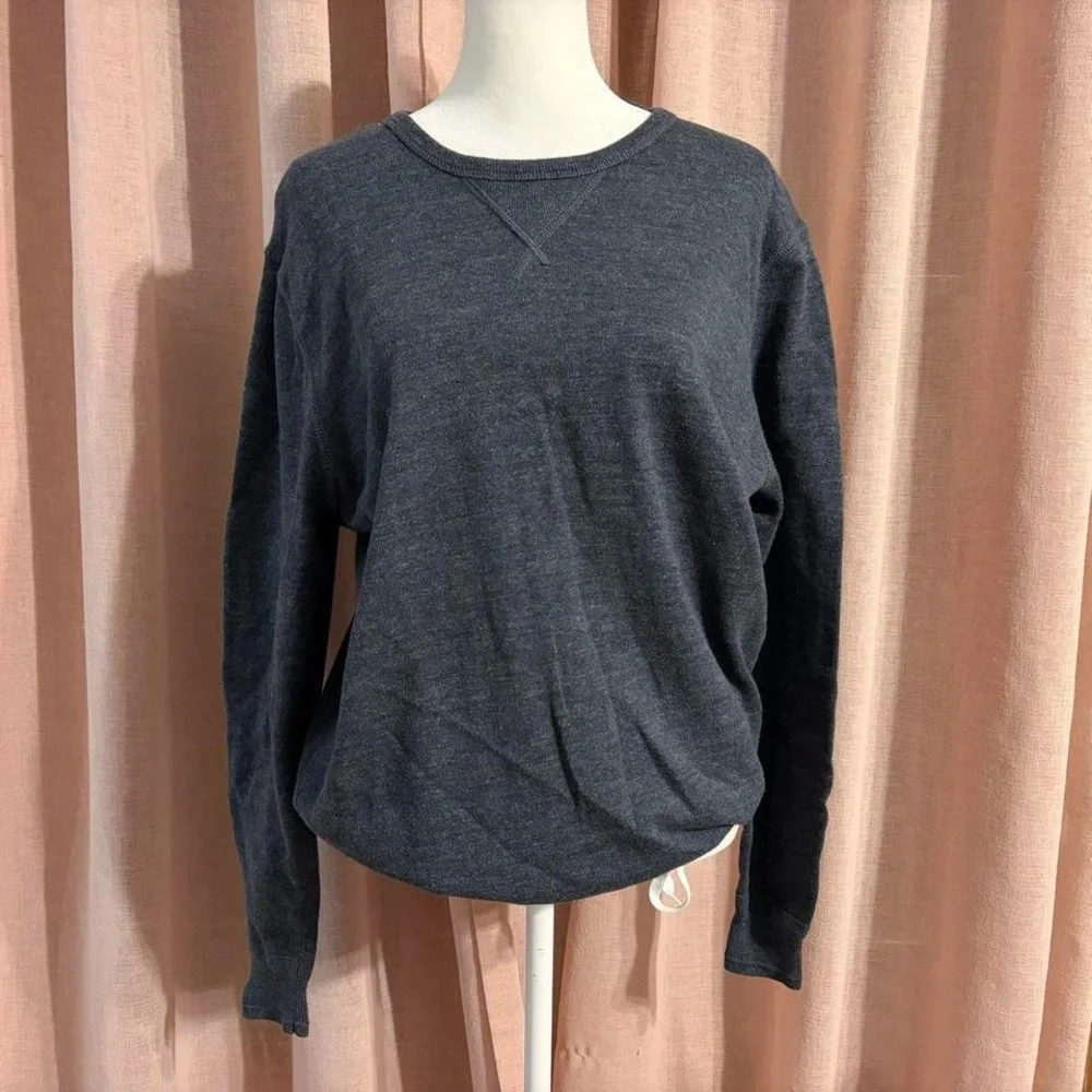 J. Crew oversized crewneck pullover sweatshirt 100% Cotton Large